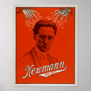 Newmann la grande affiche #2 de magicien