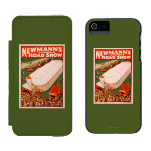 Newmanns berühmtes Magie-Straßenzelt-Showplakat Incipio Watson™ iPhone 5 Geldbörsen Hülle