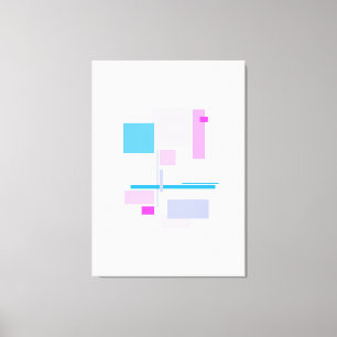 'Newport' - Abstrakte Kunst Leinwanddruck