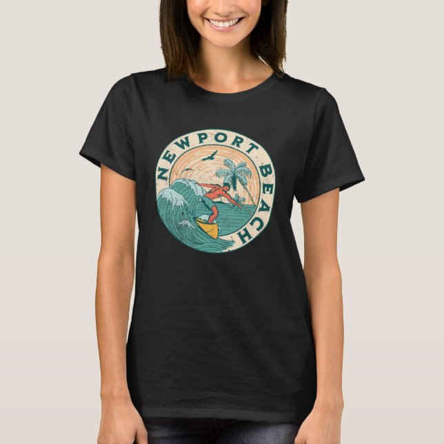 Newport Beach 1 T-Shirt (Vorderseite)