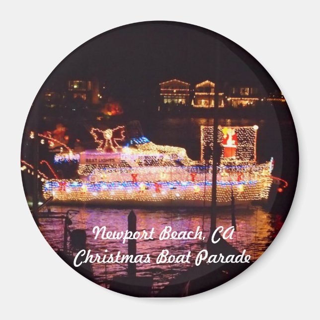 Newport Beach, CA Kühlschrankmagnet (Vorne)