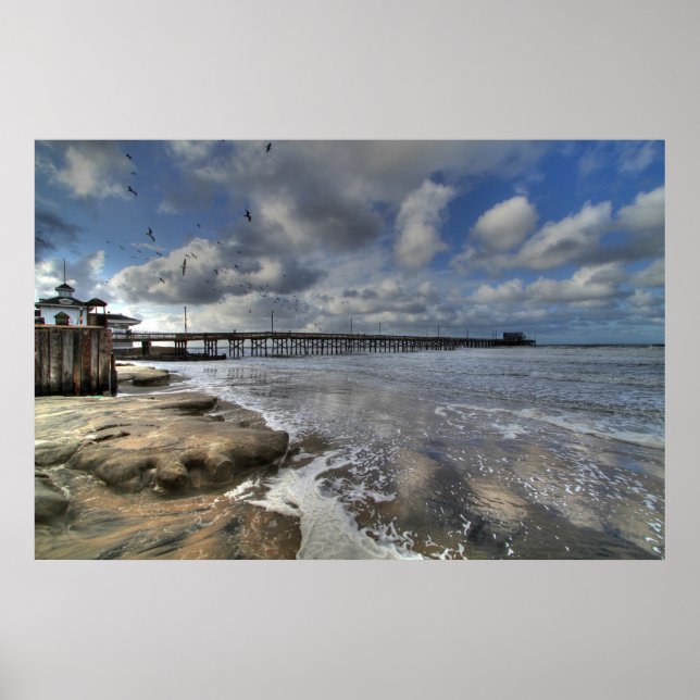 Newport Beach Ca Poster (Vorne)