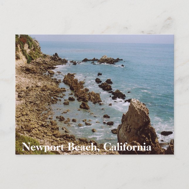 Newport Beach California Gold Coast Postcard OC Postkarte (Vorderseite)