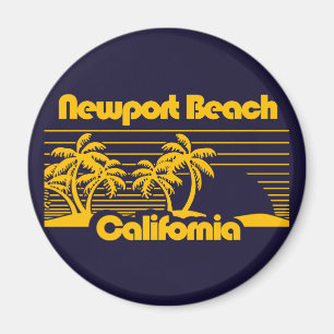 Newport Beach California Magnet