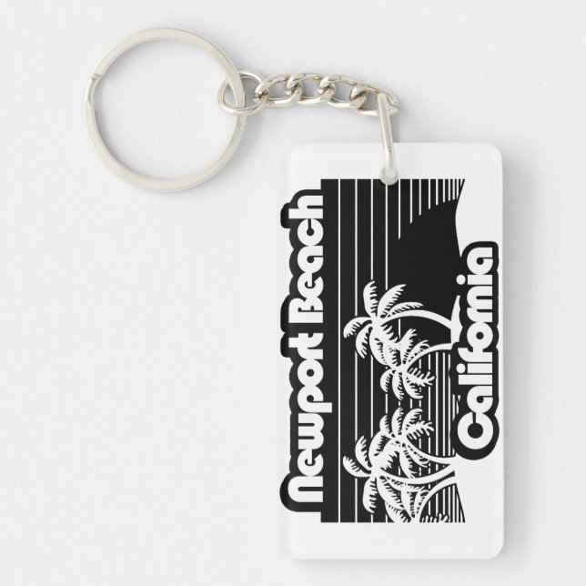 Newport Beach California Schlüsselanhänger (Vorderseite)