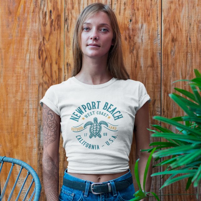 Newport Beach California West Coast T-Shirt (Von Creator hochgeladen)