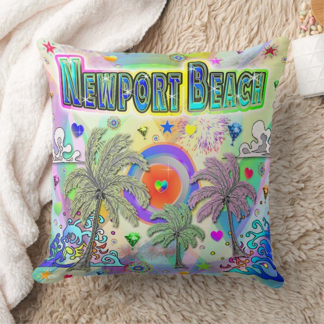 Newport Beach Deep Dream Pillow Kissen (Decke)