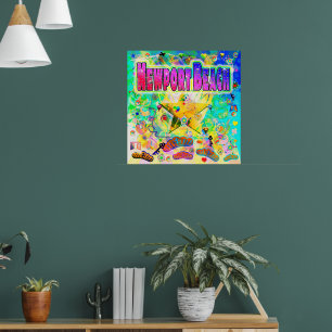 Newport Beach Epoch Hour Poster