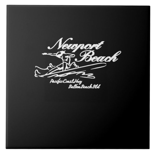 Newport Beach Fliese (Vorderseite)