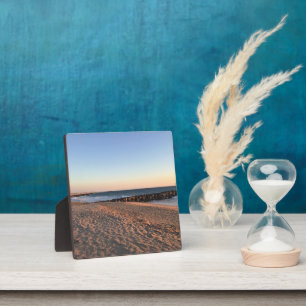 Newport Beach in Sunset, Kalifornien Fotoplatte