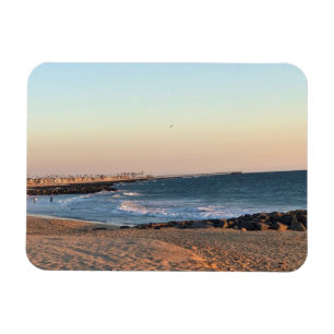 Newport Beach in Sunset, Kalifornien Magnet