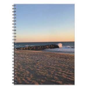 Newport Beach in Sunset, Kalifornien Notizblock