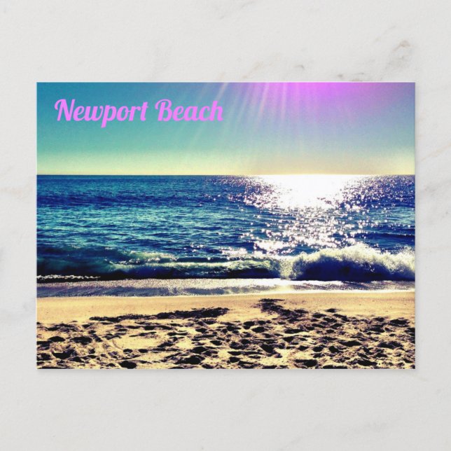 Newport Beach, Kalifornien Postkarte (Vorderseite)