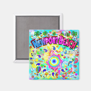 Newport Beach Mystic Dance Magnet