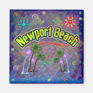 Newport Beach Noble Voyage Magnet