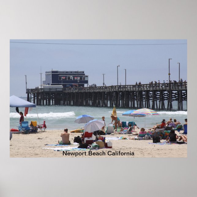 Newport Beach Pier Poster (Vorne)