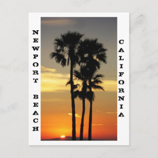 Newport Beach Postcard Postkarte