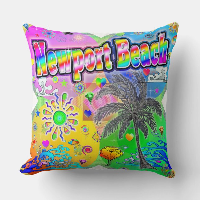 Newport Beach Quadro Seasons Pillow Kissen (Vorderseite)