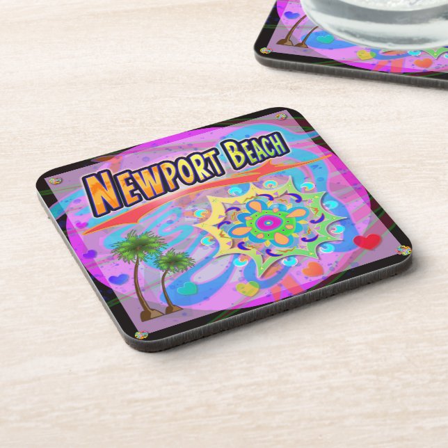 Newport Beach True Progress Untersetzer (Linke Seite)