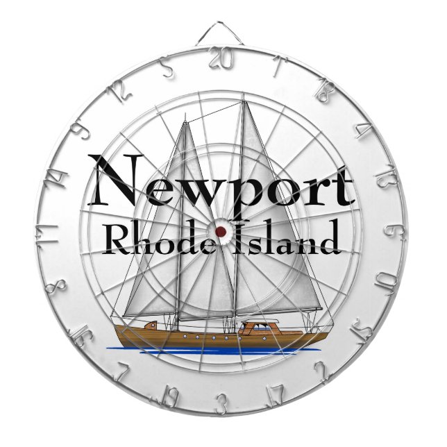 Newport Dartscheibe (vorne)