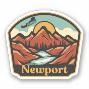Newport, Delaware  Aufkleber