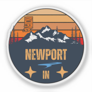 Newport, Indiana Aufkleber