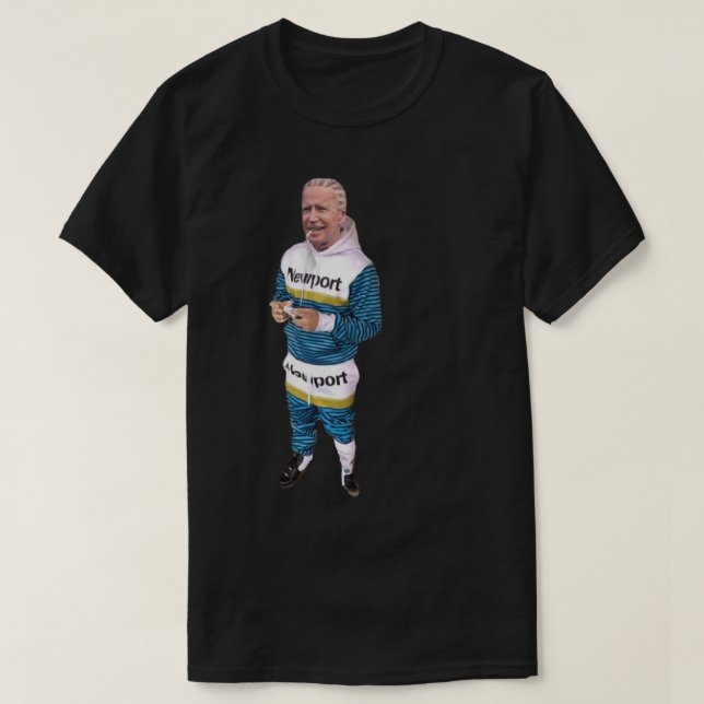 Newport Joe Biden Sticker T-Shirt (Design vorne)