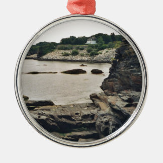 Newport-Klippe Silbernes Ornament