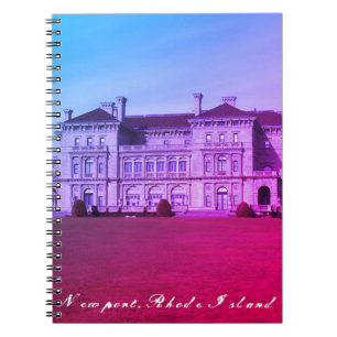 Newport Mansion - Architektur der Neorenaissance Notizblock