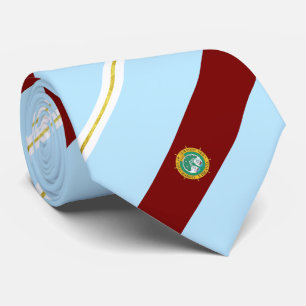 Newport News (Virginia), die Stadtflagge Neck Tie Krawatte