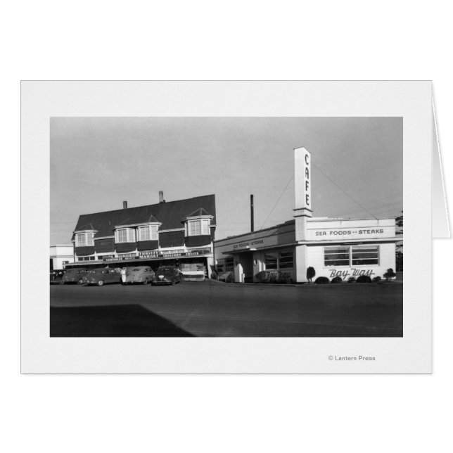 Newport, Oregon Vue de Bay Way � photo (Devant horizontal)