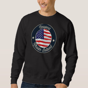 Newport Patriotic Rhode Island Souvenir Sweatshirt