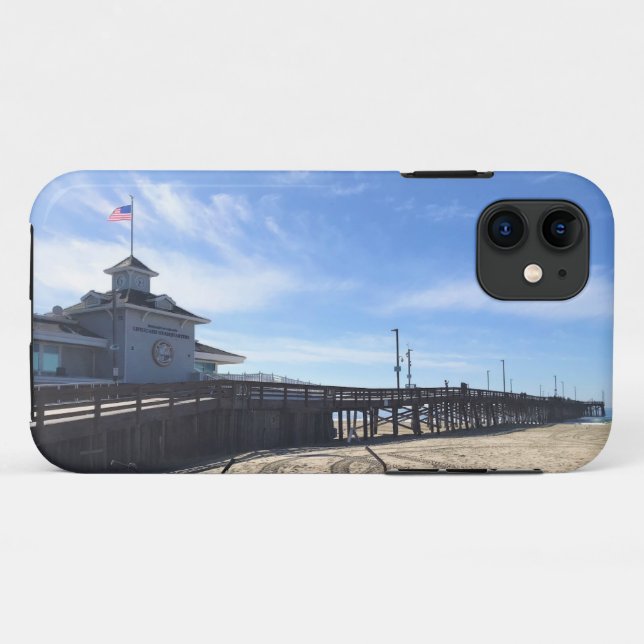 Newport Pier, Newport Beach, Kalifornien Case-Mate iPhone Hülle (Rückseite (Horizontal))