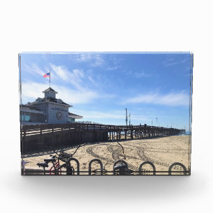 Newport Pier, Newport Beach, Kalifornien Fotoblock