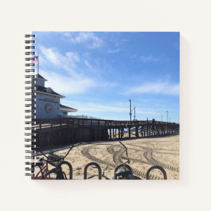 Newport Pier, Newport Beach, Kalifornien Notizbuch