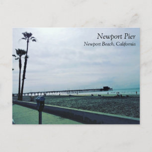 Newport Pier, Newport Beach, Kalifornien Postkarte