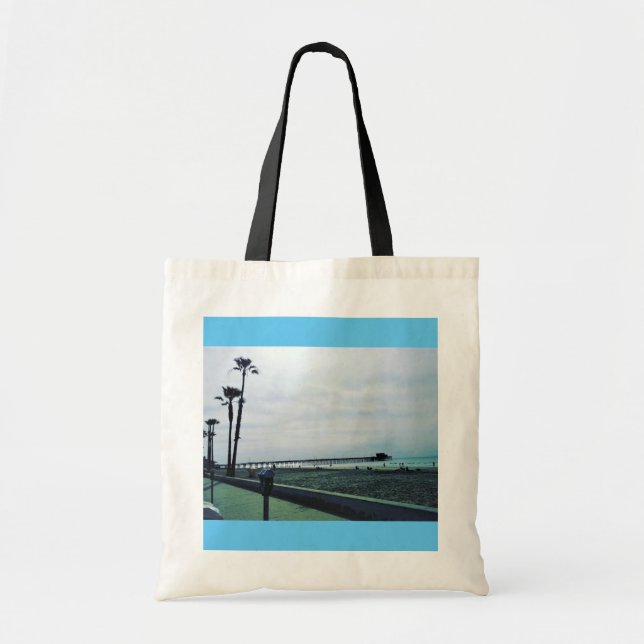 Newport Pier, Newport Beach, Kalifornien Tragetasche (Vorne)