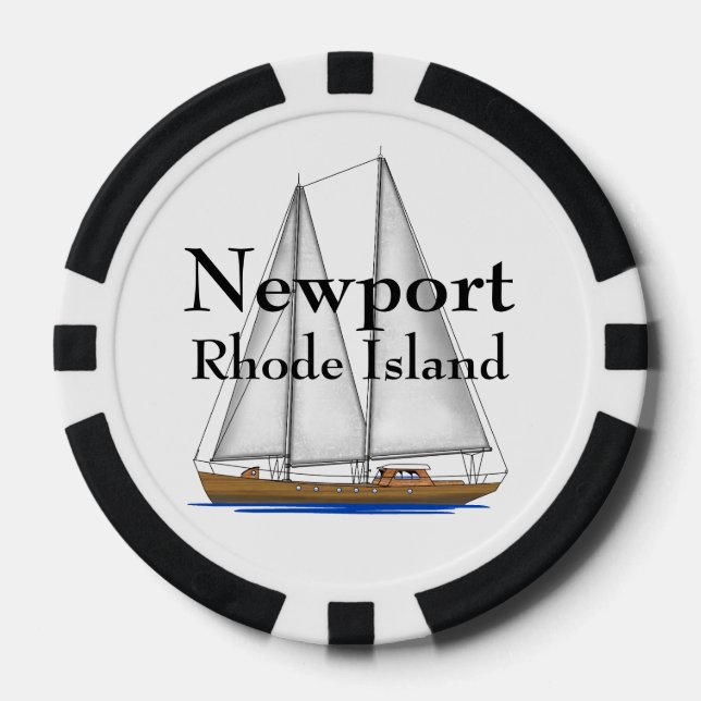Newport Pokerchips (Vorderseite)
