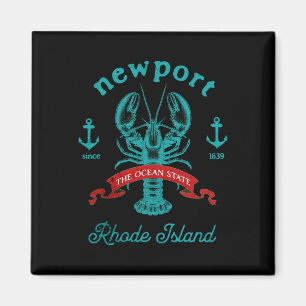Newport Rhode Island Hummerfang Urlaub Strand Magnet