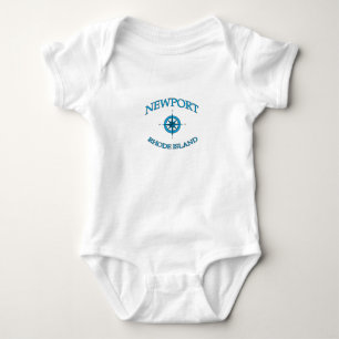 Newport Rhode Island nautisch Baby Strampler