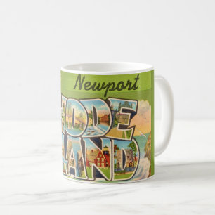 Newport Rhode Island Postkarten-Tasse Kaffeetasse