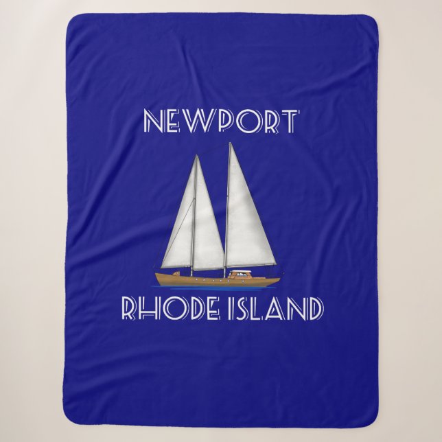 Newport Rhode Island Segelboot Sherpadecke (Vorderseite)