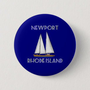 Newport Rhode Island Segeln Button