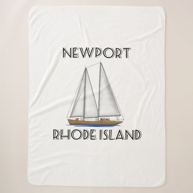 Newport Rhode Island Sherpadecke (Vorderseite)