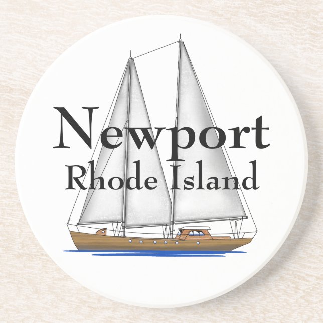 Newport Rhode Island Untersetzer (Vorne)