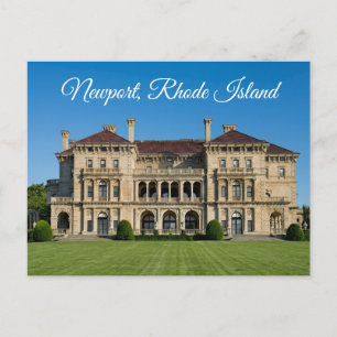 Newport RI Breakers Mansion US Reise Rhode Island Postkarte