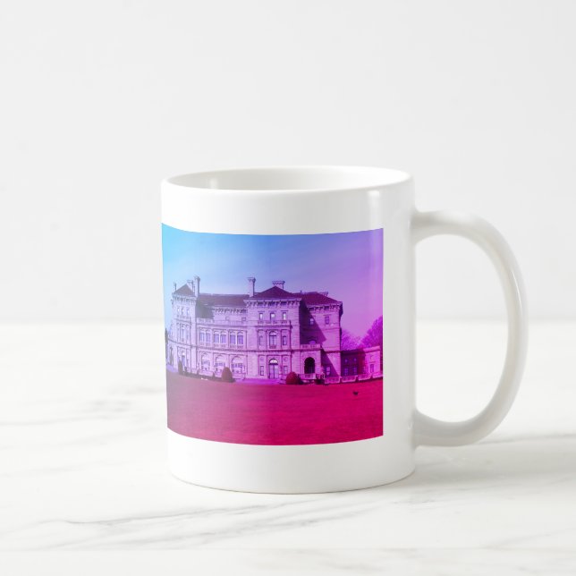 Newport, RI - Cliff Walk Mansion Kaffeetasse (Rechts)