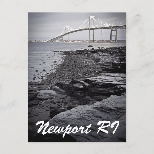 Newport RI Postkarte (Vorderseite)
