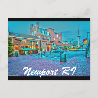 Newport RI Postkarte