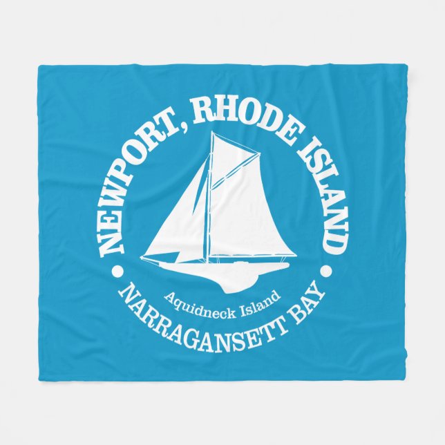 Newport RI (sloop) Fleecedecke (Vorderseite (Horizontal))